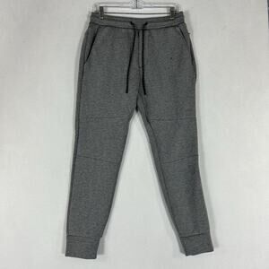 American Eagle Joggers Mens Small Gray Elastic Waist Drawstring Comfort Sports